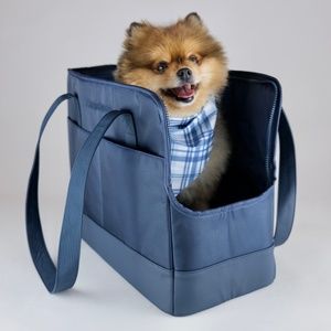 Oskar&Friends pet tote bag Navy blue (unused, like new)